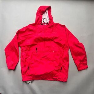 Vintage Princess Cruises 80s Unisex Pullover XL Utility Gorpcore Red Windbreaker